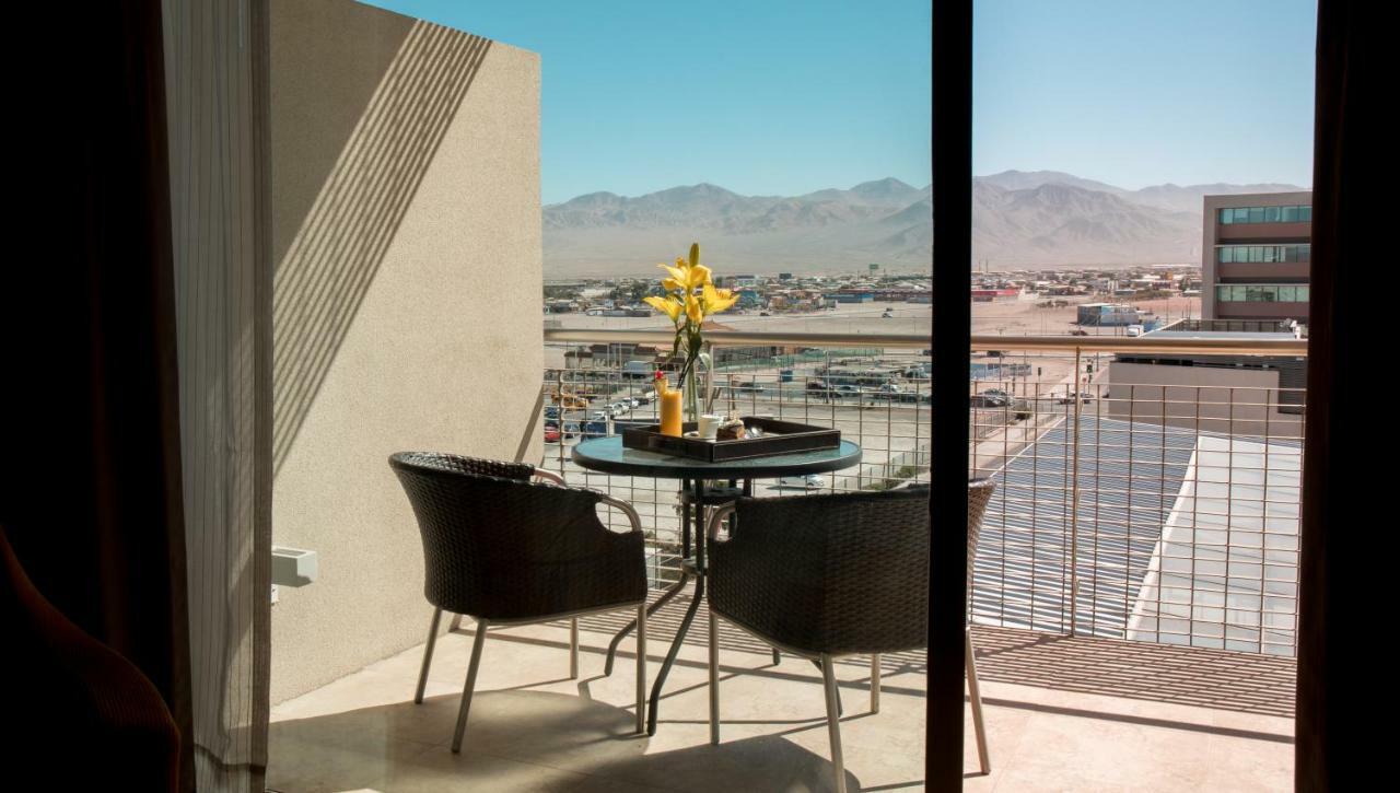 Mds Hotel Calama Exterior foto A view from a private balcony